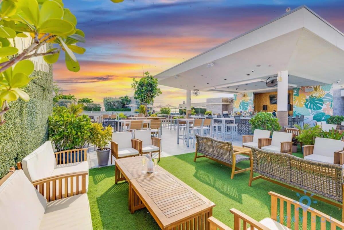 Tropical Oasis - Rooftop Pool- Near Beach - Gym Hollywood Exterior foto